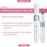  Máy massage mắt giảm quầng thâm, trẻ hoá da công nghệ điện từ trường, bổ xung ION, ánh sáng Photon xanh đỏ NanoTime F52E nhập khẩu chín hãng Bảo Hành [ 24 Tháng ] 