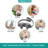  Đai massage cổ vai gáy & toàn thân công nghệ GEL kèm nhiệt dùng pin sạc Homedics NMS-685 hàng nhập khẩu chính hãng bảo hành 2 năm 