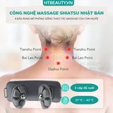  Đai massage cổ vai gáy & toàn thân công nghệ GEL kèm nhiệt dùng pin sạc Homedics NMS-685 hàng nhập khẩu chính hãng bảo hành 2 năm 