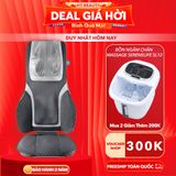  Đệm ghế massage chuyên nghiệp công nghệ GEL touch kèm nhiệt Homedics MCS-846 hàng nhập khẩu chính hãng Bảo Hành 2 Năm 