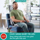  Đệm ghế massage chuyên nghiệp công nghệ GEL touch kèm nhiệt Homedics MCS-846 hàng nhập khẩu chính hãng Bảo Hành 2 Năm 