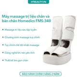  Máy massage trị liệu chân và bàn chân Homedics FMS-340 hàng nhập khẩu chính hãng bảo hành 2 năm 