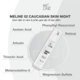  Kem đặc trị nám, phân giải sắc tố Meline 02 Night Caucasian Skin 20g  HTBeauty Việt Nam 