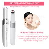  Máy massage mắt giảm quầng thâm, trẻ hoá da công nghệ điện từ trường, bổ xung ION, ánh sáng Photon xanh đỏ NanoTime F52E nhập khẩu chín hãng Bảo Hành [ 24 Tháng ] 