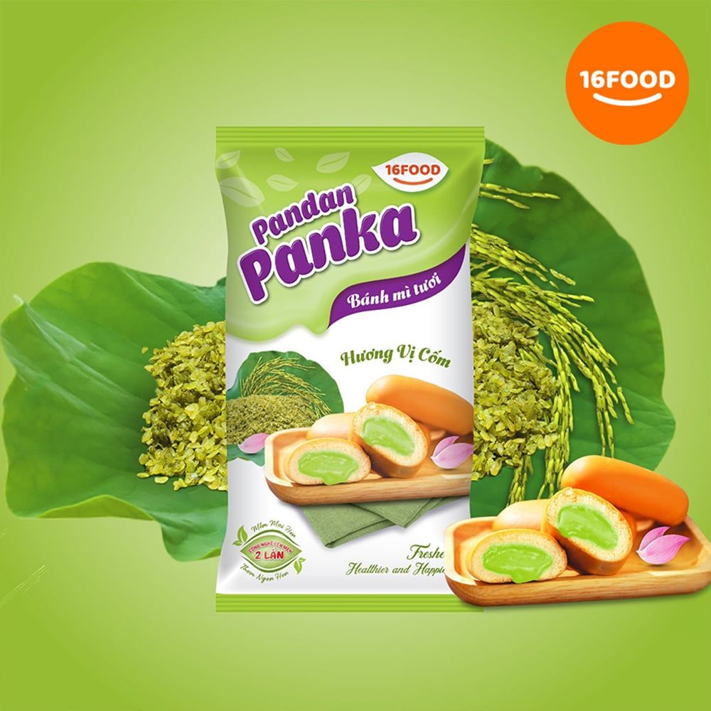 Bánh mì tươi Panka 16Food nhân dứa