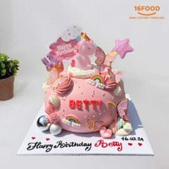 Bánh kem đáng yêu cho bé gái