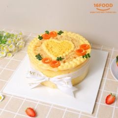 Bánh bông lan trứng muối sinh nhật 16Food