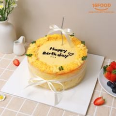 Bánh bông lan trứng muối sinh nhật 16Food