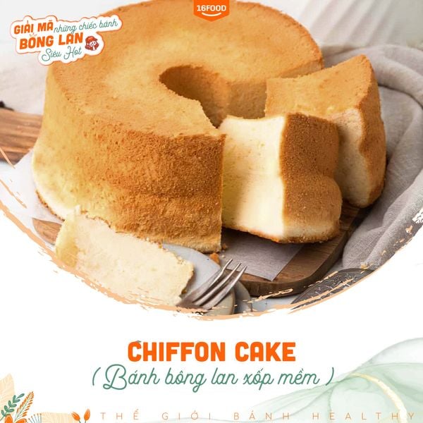 Bánh bông lan Chiffon Cake
