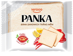 Bánh mì tươi Panka Sandwich trắng mềm 100g