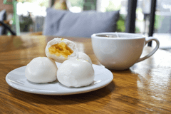 Bánh bao nhân đậu xanh