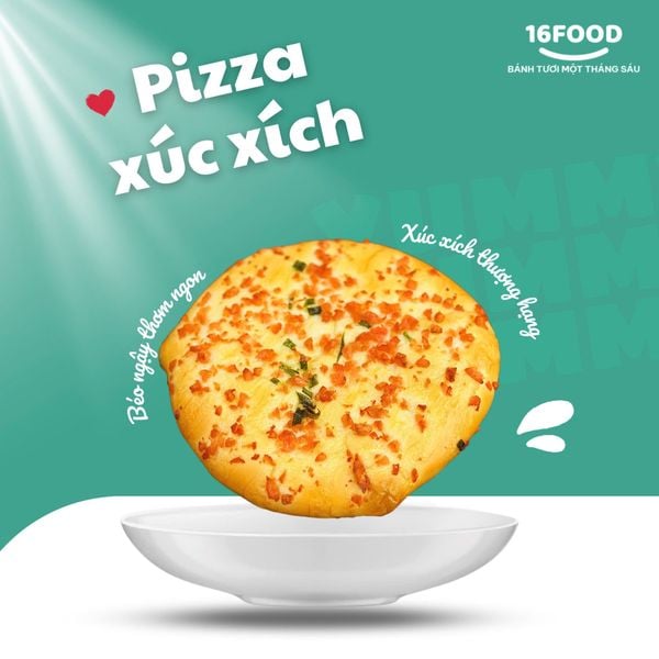 Bánh mì Pizza xúc xích