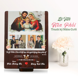  Quà kỷ niệm ngày cưới tranh gỗ quà tặng đặc biệt dành cho các cặp đôi 