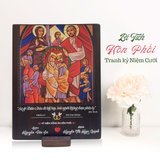  Quà kỷ niệm ngày cưới tranh tiệc cưới Cana - Món quà hôn nhân thiêng liêng 