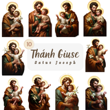 Hình Ảnh Thánh Giuse Đẹp Nhất - Bộ File PNG Chất Lượng Cao | Tải Ngay 