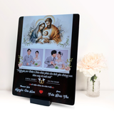  Quà kỷ niệm ngày cưới tranh gỗ kỷ niệm ngày cưới bạc, vàng sang trọng 