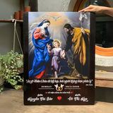  Quà kỷ niệm ngày cưới tranh gỗ tranh nghệ thuật dành tặng ngày cưới 