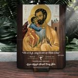  Tranh Kỷ Niệm Bổn Mạng Thánh Giuse – Tranh Gỗ Công Giáo Thiêng Liêng 