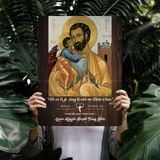  Tranh Kỷ Niệm Bổn Mạng Thánh Giuse – Tranh Gỗ Công Giáo Thiêng Liêng 