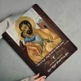  Tranh Kỷ Niệm Bổn Mạng Thánh Giuse – Tranh Gỗ Công Giáo Thiêng Liêng 