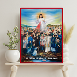  Các Thánh Tử Đạo Việt Nam - Tranh Công Giáo Đê Bàn & Treo Tường 