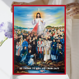  Các Thánh Tử Đạo Việt Nam - Tranh Công Giáo Đê Bàn & Treo Tường 