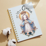  Sổ Tay In Hình Các Tước Hiệu Của Đức Mẹ Maria Phong Cách Chipi Dễ Thương | Món Quà Tâm Linh Đầy Ý Nghĩa 