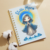  Sổ Tay In Hình Các Tước Hiệu Của Đức Mẹ Maria Phong Cách Chipi Dễ Thương | Món Quà Tâm Linh Đầy Ý Nghĩa 