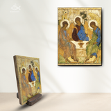  Tranh Gỗ Tranh Icon Chúa Ba Ngôi 