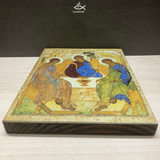  Tranh Gỗ Tranh Icon Chúa Ba Ngôi 