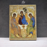  Tranh Gỗ Tranh Icon Chúa Ba Ngôi 