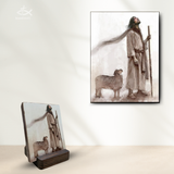  Tranh Gỗ Tranh Icon Chúa Chăn Chiên 