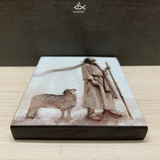  Tranh Gỗ Tranh Icon Chúa Chăn Chiên 