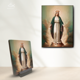  Tranh Gỗ Đức Mẹ Ban Ơn 