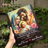  Quà Kỷ Niệm Ngày Cưới - Tranh kỷ niệm hôn phối đẹp tranh gỗ Công Giáo về hôn nhân 