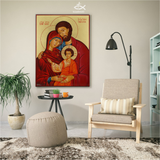  Tranh Gỗ Tranh Gia Đình Thánh Gia M3 