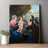  Tranh Gia Đình Thánh Gia Để Bàn – Quà Tặng Công Giáo Ý Nghĩa & Trang Trí Thiêng Liêng 