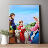  Tranh Gia Đình Thánh Gia Để Bàn – Quà Tặng Công Giáo Ý Nghĩa & Trang Trí Thiêng Liêng 