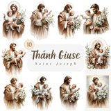  Bộ Sưu Tập Hình Thánh Giuse - File PNG Chất Lượng Cao | Tải Ngay 