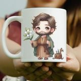  Hình Thánh Giuse In Ly Sứ Cao Cấp Beati 