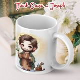  Hình Thánh Giuse In Ly Sứ Cao Cấp Beati 