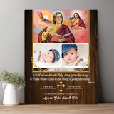  Quà Tặng Lễ Rửa Tội Cho Bé Trai – Tranh Gỗ Công Giáo Đẹp & Ý Nghĩa 