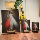  Tranh Gỗ Lòng Chúa Thương Xót 