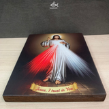  Tranh Gỗ Lòng Chúa Thương Xót 