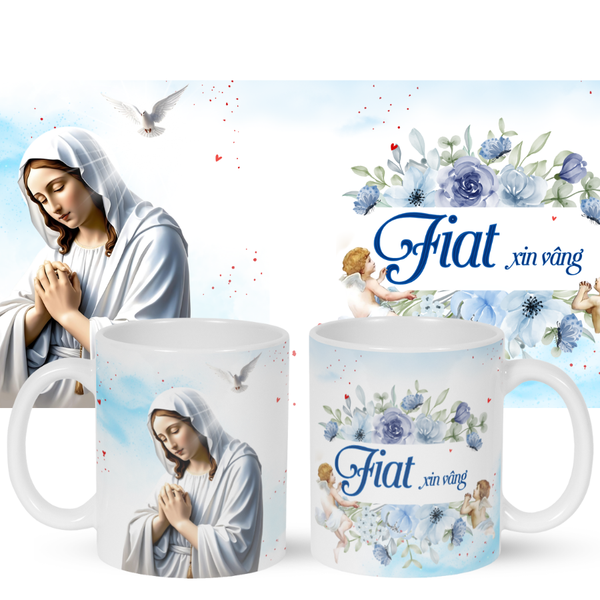 Ly Sứ In Hình Đức Mẹ – Quà Tặng Công Giáo Ý Nghĩa – Beati.vn