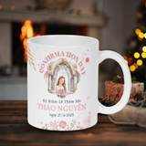  Ly Sứ In Hình Kỷ Niệm Lễ Thêm Sức Cho Bé Gái 