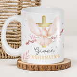  Ly Sứ In Hình Kỷ Niệm Lễ Thêm Sức Cho Bé Trai 