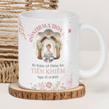  Ly Sứ In Hình Kỷ Niệm Lễ Thêm Sức Cho Bé Trai 