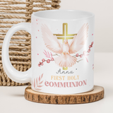  Ly Sứ In Hình Kỷ Niệm Lễ Xưng Tội – Rước Lễ Lần Đầu Cho Bé Gái 