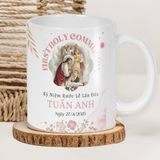  Ly Sứ In Hình Kỷ Niệm Lễ Xưng Tội – Rước Lễ Lần Đầu Cho Bé Trai 